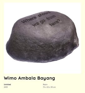Untitled oleh Wimo Ambala Bayang. (Sumber: Instagram @artjakarta)